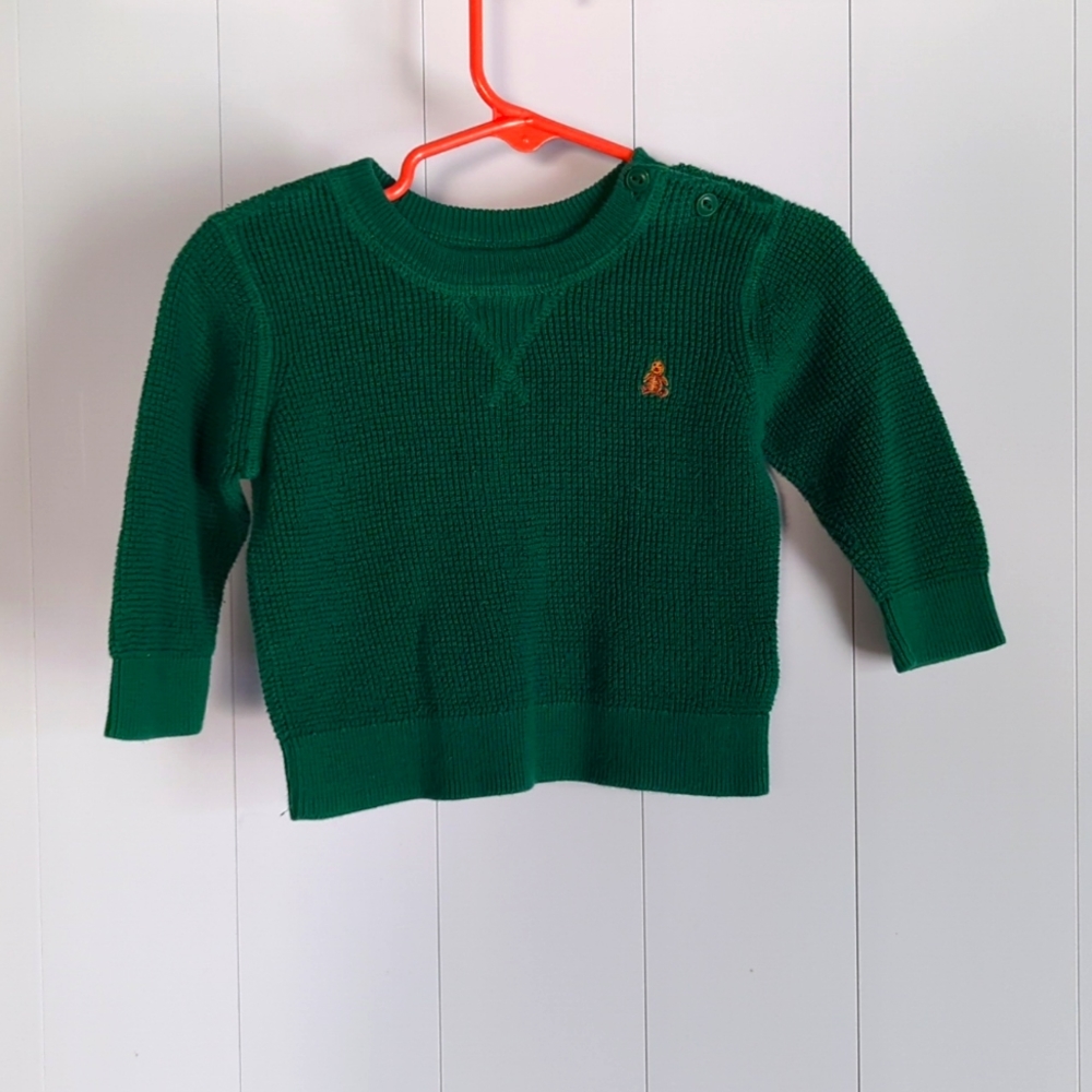 Kids Green Sweater 6-12 months
